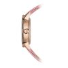 Montre Mido Rainflower 34mm Cadran Blanc Bracelet Cuir Rose