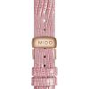 Montre Mido Rainflower 34mm Cadran Blanc Bracelet Cuir Rose