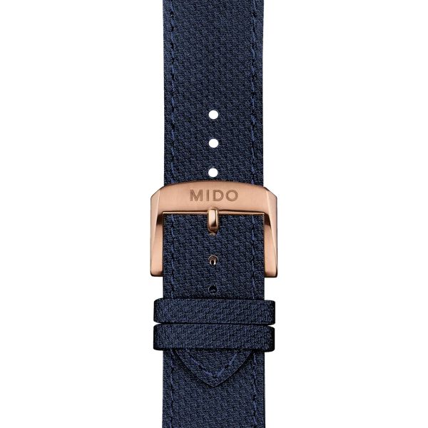 Montre Mido Ocean Star 200 42,5mm Cadran Bleu Bracelet Synthétique Bleu