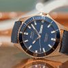 Montre Mido Ocean Star 200 42,5mm Cadran Bleu Bracelet Synthétique Bleu
