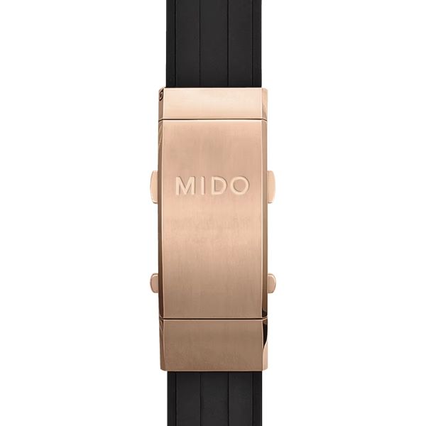 Montre Mido Ocean Star 200 42,5mm Cadran Noir Bracelet Caoutchouc Noir