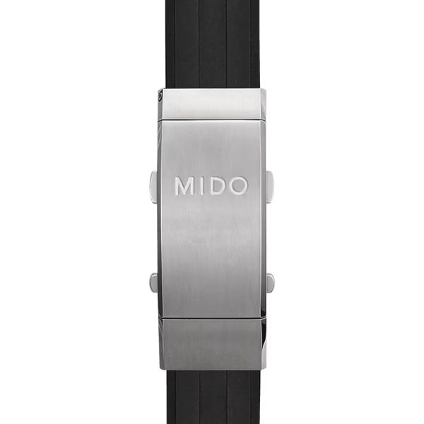 Montre Mido Ocean Star 200 42,5mm Cadran Noir Bracelet Caoutchouc Noir