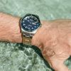 Montre Mido Ocean Star 200 42,5mm Cadran Bleu Bracelet Acier inoxydable Gris