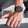 Montre Mido Multifort Chronometer 1 42mm Cadran Noir Bracelet Tissu Noir