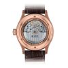 Montre Mido Multifort Chronometer 1 42mm Cadran Argent Bracelet Cuir Brun