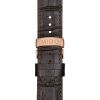Montre Mido Multifort Chronometer 1 42mm Cadran Argent Bracelet Cuir Brun