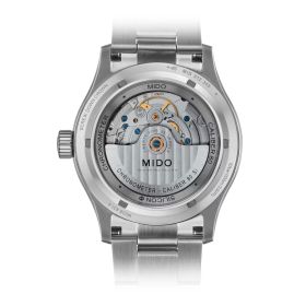 Montre Mido Multifort Chronometer 1 42mm Cadran Anthracite Bracelet Acier inoxydable Gris