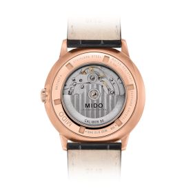 Montre Mido Commander Gradient 40mm Cadran Noir Bracelet Cuir Noir