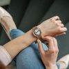 Montre Mido Commander Shade 37mm Cadran Argent Bracelet Acier inoxydable PVD rose