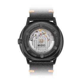 Montre Mido Commander Big Date 42mm Cadran Noir Bracelet Cuir Noir