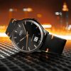 Montre Mido Commander Big Date 42mm Cadran Noir Bracelet Cuir Noir