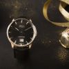 Montre Mido Commander Big Date 42mm Cadran Noir Bracelet Cuir Noir