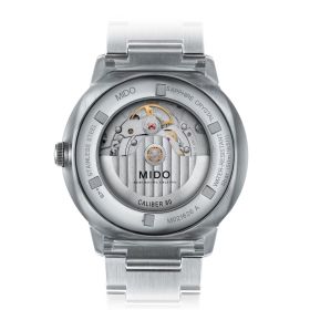 Montre Mido Commander Big Date 42mm Cadran Anthracite Bracelet Acier inoxydable Gris