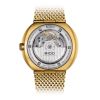 Montre Mido Commander Icône 42mm Cadran Jaune Bracelet Acier inoxydable Or jaune
