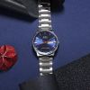 Montre Mido Commander Chronometer 40mm Cadran Bleu Bracelet Acier inoxydable Gris