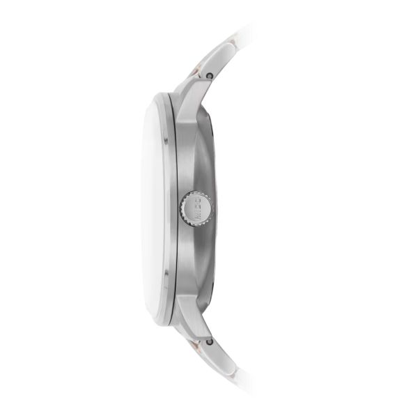 Montre Mido Commander Chronometer 40mm Cadran Argent Bracelet Acier inoxydable Gris