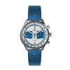 Montre Yema Rallygraf Alpine Cup Series Limited Edition Bracelet Cuir Bleu