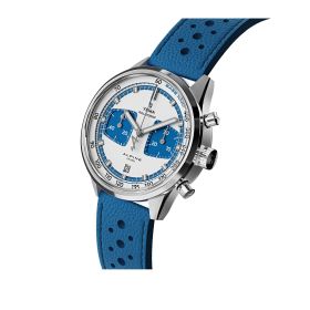 Montre Yema Rallygraf Alpine Cup Series Limited Edition Bracelet Cuir Bleu