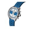 Montre Yema Rallygraf Alpine Cup Series Limited Edition Bracelet Cuir Bleu