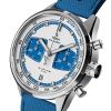 Montre Yema Rallygraf Alpine Cup Series Limited Edition Bracelet Cuir Bleu