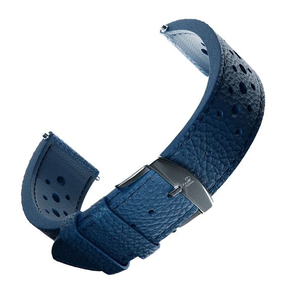 Montre Yema Rallygraf Alpine Cup Series Limited Edition Bracelet Cuir Bleu