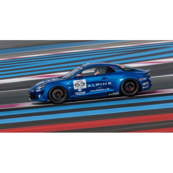 Montre Yema Rallygraf Alpine Cup Series Limited Edition Bracelet Cuir Bleu