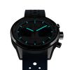 Montre Yema Rallygraf Alpine Cup Series Limited Edition Bracelet Cuir Bleu