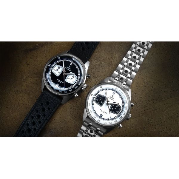 Montre Yema Rallygraf Meca Quartz Alpine Cup Series Bracelet Rallye