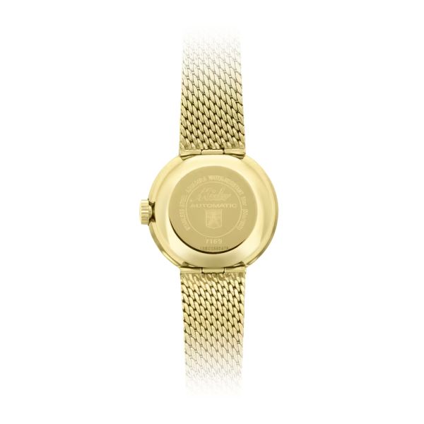 Montre Mido Commander 1959 23,5mm Cadran Champagne Bracelet Acier inoxydable Or jaune