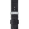 Montre Mido Belluna Royal Gent 41,3mm Cadran Bleu Bracelet Cuir Noir