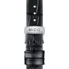 Montre Mido Baroncelli Lady Day & Night 33mm Cadran Nacre blanche Bracelet Cuir Rouge
