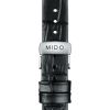 Montre Mido Baroncelli Lady Day & Night 33mm Cadran Nacre blanche Bracelet Cuir Rouge