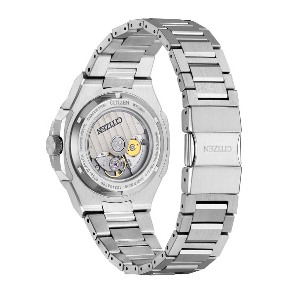 Montre CitizenSeries 8 880 GMT Cadran Bleu Bracelet Acier Inoxydable