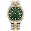 Montre Citizen Tsuyosa 60 Cadran Vert Bracelet Acier Inoxydable