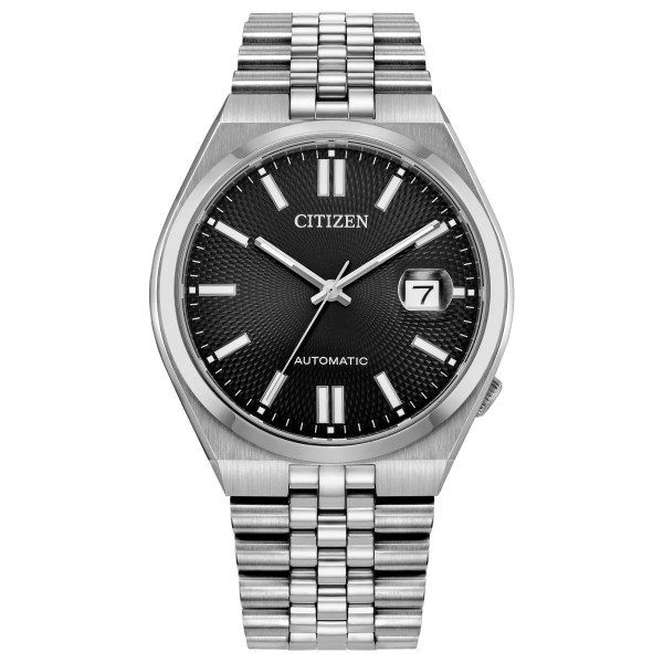 Montre Citizen Tsuyosa 60 Cadran Noir Bracelet Acier Inoxydable