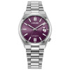 Montre Citizen Tsuyosa 37mm Cadran Violet Bracelet Acier Inoxydable