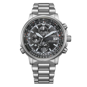 Montre Citizen Promaster Sky - Radio Controlled Cadran Noir Bracelet Acier Inoxydable