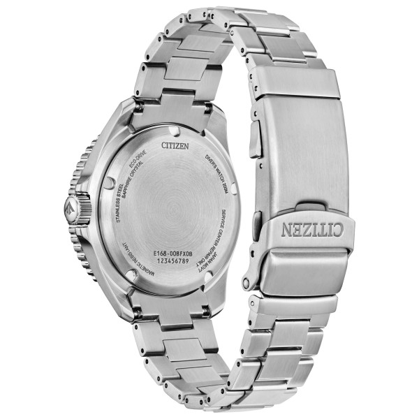 Montre Citizen Promaster Marine Eco-drive Cadran Bleu Bracelet Acier Inoxydable