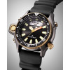 Montre Citizen Aqualand 200m Quartz 40th AnniversaryCadran Noir Bracelet Caoutchouc