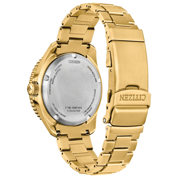 Montre Citizen Promaster Marine Eco-drive Cadran Vert Bracelet Acier Inoxydable