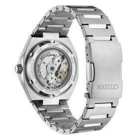 Montre Citizen Zenshin Super Titanium Mechanical Cadran Bleu Bracelet Titane