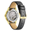 Montre Citizen Mecha Gents Cadran Blanc Bracelet Cuir de veau