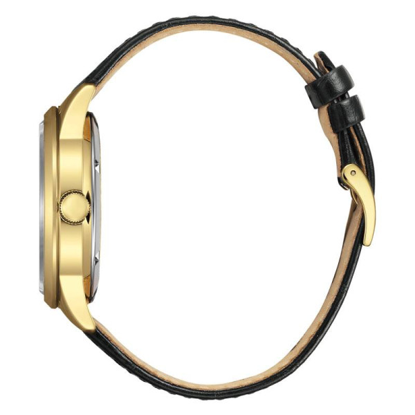 Montre Citizen Mecha Gents Cadran Blanc Bracelet Cuir de veau