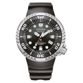 Montre Citizen Promaster Marine E365 Cadran Noir Bracelet Caoutchouc