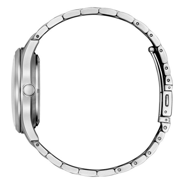 Montre Citizen Crystal Seven Mechanical Cadran Blanc Bracelet Metal