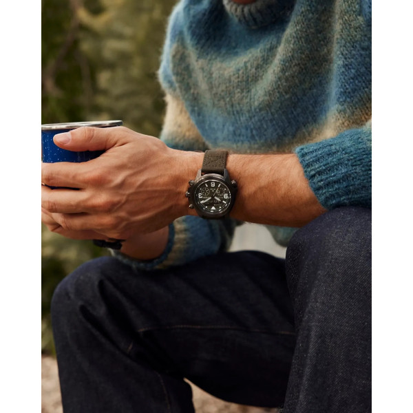Montre Citizen Promaster Land Eco-drive Cadran Vert Bracelet Textile