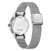 Montre Citizen Ladies Eco-drive Cadran Blanc Bracelet Acier