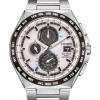 Montre Citizen Radio Control Super Titanium Cadran Blanc Bracelet Metal