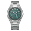 Montre Citizen Zenshin Super Titanium Mechanical Cadran Vert Bracelet Titane