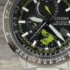 Montre Citizen Promaster Sky Radio Controlled Cadran Noir Bracelet Acier Inoxydable